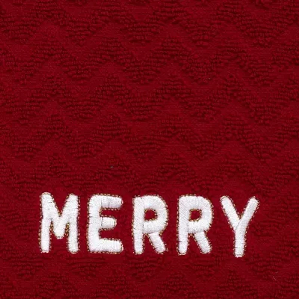 Nicole Miller Merry 2-pc. Hand Towel