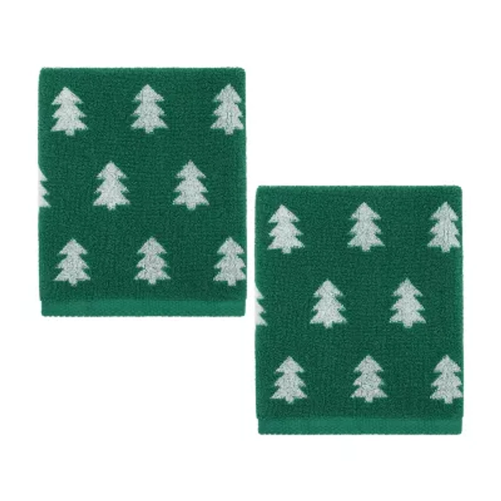 Nicole Miller Festive 2-pc. Hand Towel