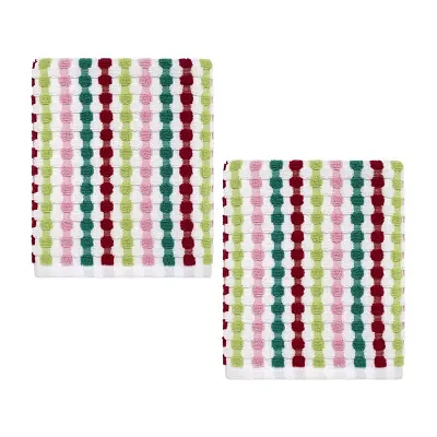 Nicole Miller Merry Dot 2-pc. Hand Towels