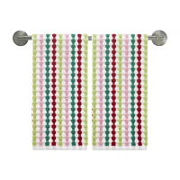 Nicole Miller Merry Dot 2-pc. Hand Towel