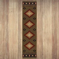 Covington Home Harlow Southwest Lodge 22"X90" Indoor Rectangular Runner