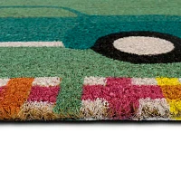 Mohawk Home Summertime Pickup Coir Indoor Outdoor Rectangular Doormats
