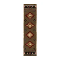 Covington Home Harlow Southwest Lodge 22"X90" Indoor Rectangular Runner