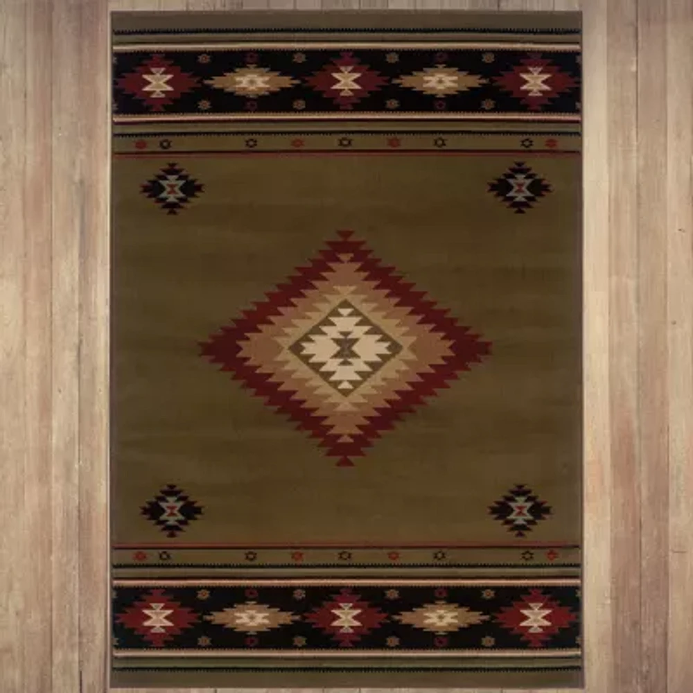 Covington Home Harlow Southwest Lodge 46"X65" Indoor Rectangular Accent Rug