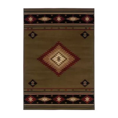 Covington Home Harlow Southwest Lodge 46"X65" Indoor Rectangular Accent Rug