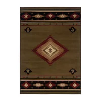 Covington Home Harlow Southwest Lodge 46"X65" Indoor Rectangular Accent Rug