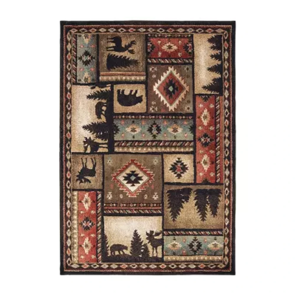 Covington Home Willow Southwest Lodge Indoor Rectangular Area Rug