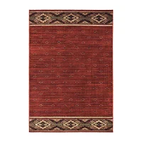 Covington Home Willow Southwestern Border 46"X65" Indoor Rectangular Accent Rug