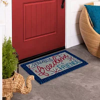 Mohawk Home Family Freedom Friends Coir Indoor Outdoor Rectangular Doormats