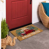 Mohawk Home Patriotic Forever Coir Indoor Outdoor Rectangular Doormats