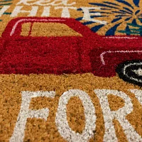 Mohawk Home Patriotic Forever Coir Indoor Outdoor Rectangular Doormats