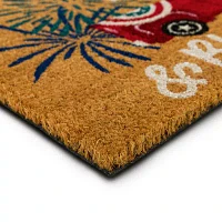 Mohawk Home Patriotic Forever Coir Indoor Outdoor Rectangular Doormats