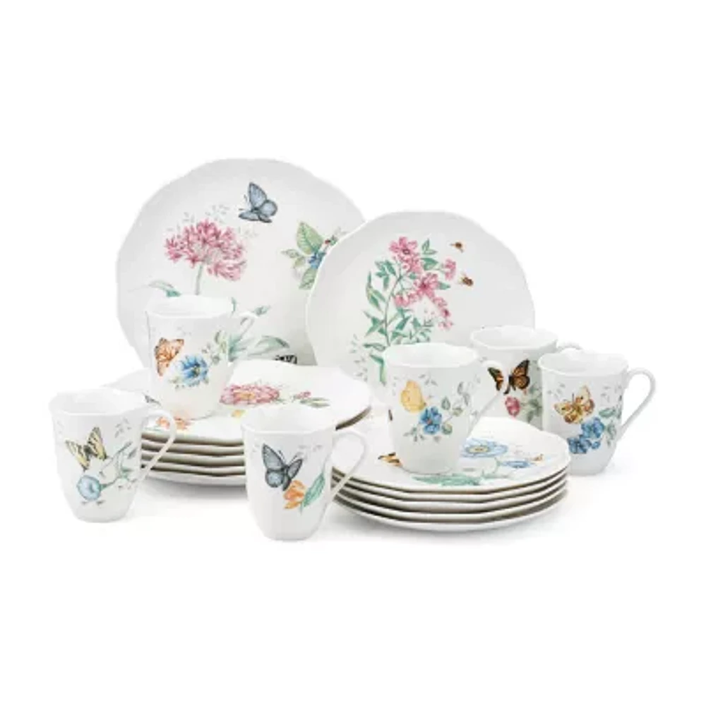 Lenox Butterfly Meadow 18-pc. Porcelain Dinnerware Set