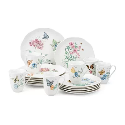 Lenox Butterfly Meadow 18-pc. Porcelain Dinnerware Set