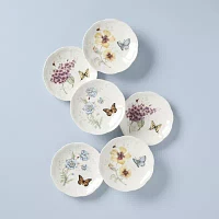 Lenox Butterfly Meadow 6-pc. Porcelain Appetizer Plate