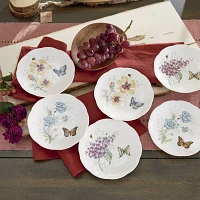 Lenox Butterfly Meadow 6-pc. Porcelain Appetizer Plate