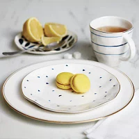 Lenox Blue Bay 4-pc. Porcelain Dessert Plate