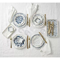 Lenox Blue Bay 12-pc. Porcelain Dinnerware Set