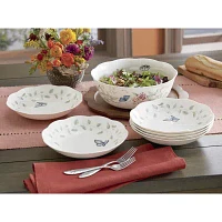 Lenox Butterfly Meadow Porcelain Salad Bowl Set