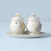 Lenox Butterfly Meadow 7-pc. Porcelain Condiment Jar