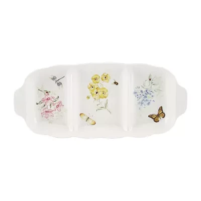 Lenox Butterfly Meadow Porcelain Serving Trays