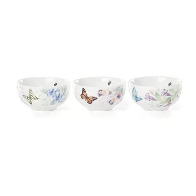 Lenox Butterfly Meadow 3-pc. Porcelain Serving Bowl