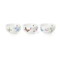 Lenox Butterfly Meadow 3-pc. Porcelain Serving Bowl