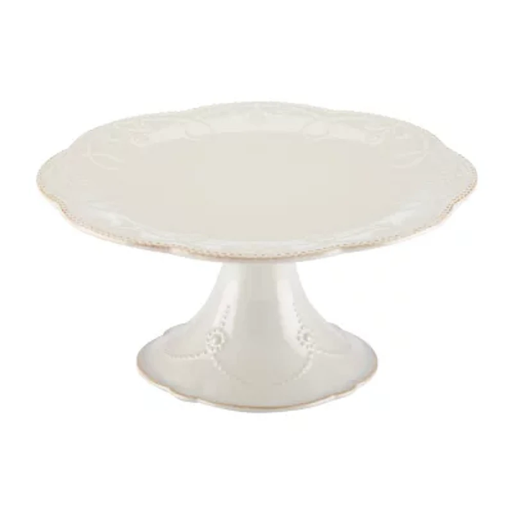 Lenox French Perle White Stoneware Cake Stands