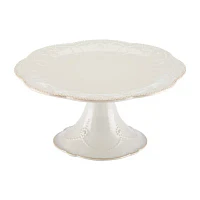 Lenox French Perle White Stoneware Cake Stands