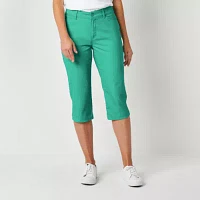 St. John's Bay Secretly Slender Mid Rise Capris