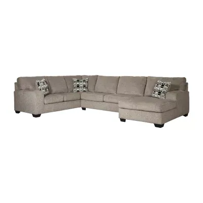 Signature Design by Ashley® Ryder 3-pc Sectional with Left Arm Facing Sofa