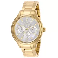 Invicta Womens Gold Tone Stainless Steel Bracelet Watch 28654