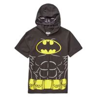 Little & Big Boys Crew Neck Short Sleeve Batman Graphic T-Shirt