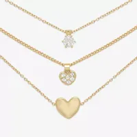 Mixit Hypoallergenic 3-pc. Heart Jewelry Set