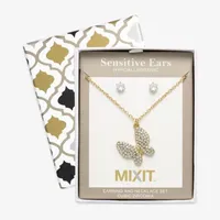 Mixit 2-pc. Butterfly Jewelry Set
