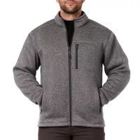 Smiths Workwear Sherpa Lined Mock Neck Sweater Fleece Mens Jacket