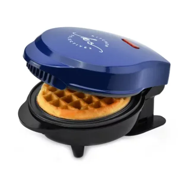 Bella Snowflake Blue Nonstick 4 Mini Waffle Maker - Macy's