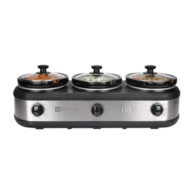 Tru 3 Crock 2.5 Quart Buffet Station