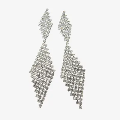 Vieste Rosa Crystal Drop Earrings