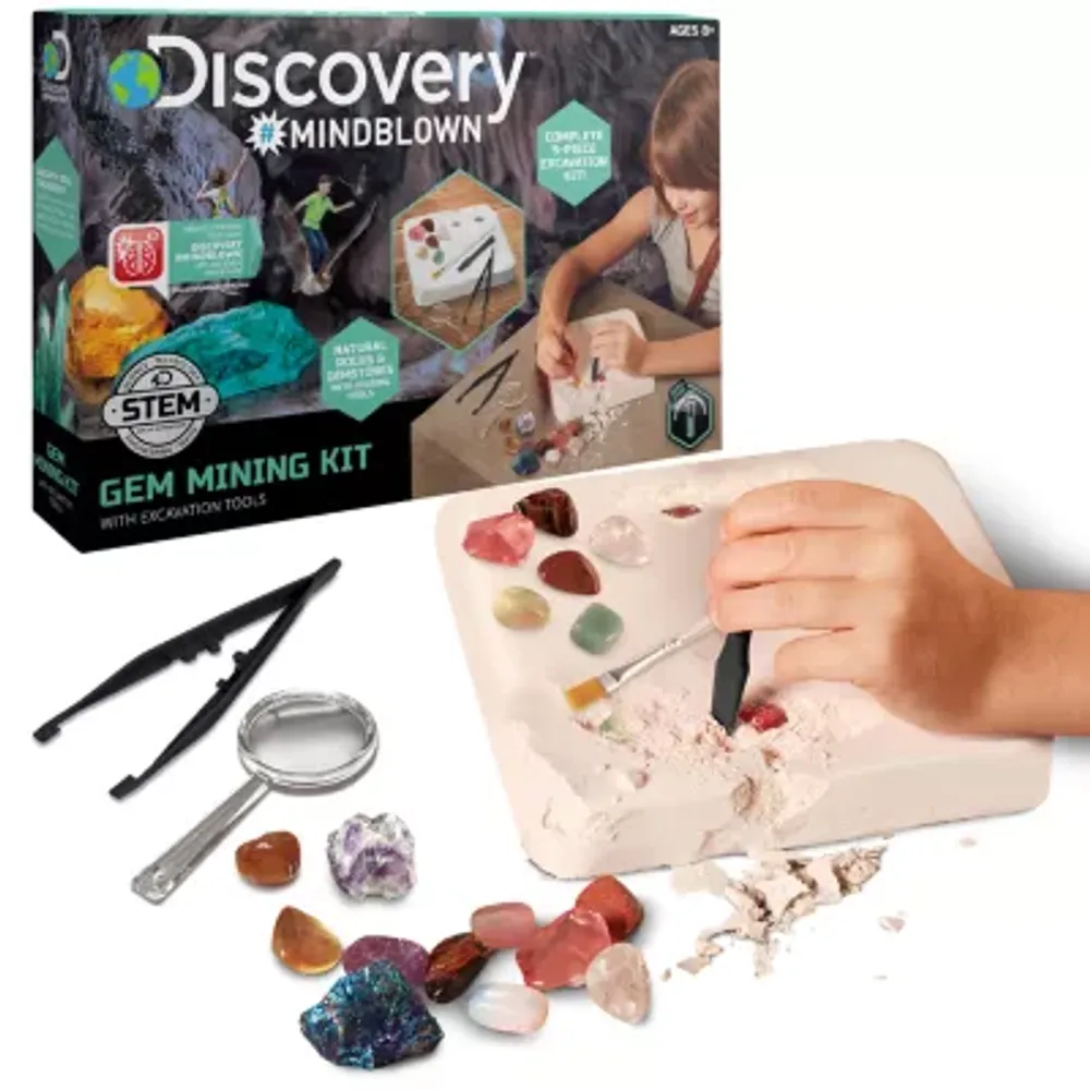 Discovery #Mindblown Gemstone Excavation Kit