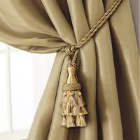 Elrene Home Fashions Charlotte Curtain Tie Backs