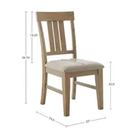 INK+IVY Sonoma Kitchen Collection 2-pc. Upholstered Side Chair