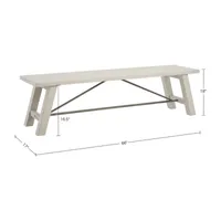 INK+IVY Sonoma Kitchen Collection Bench