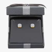 Ever Star (G / SI1-SI2) 3/8 CT. T.W. Lab Grown White Diamond 10K Gold 7mm Cushion Stud Earrings