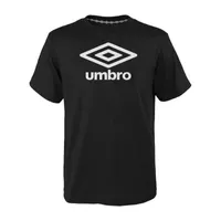 Umbro Big Boys Round Neck Short Sleeve Graphic T-Shirt