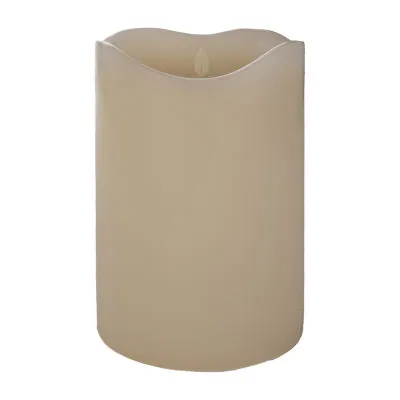 Omega Bright Designs Flamewave Flickering 6" Dia Flameless Candle