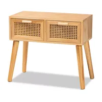 Falan 2-Drawer Console Table