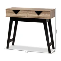 Wales 2-Drawer Console Table