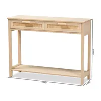 Sebille 2-Drawer Console Table