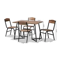 Roana 5-pc. Square Dining Set